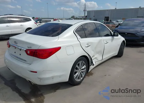 2014 Infiniti Q50 Premium из США, поврежденный, VIN JN1BV7AP9EM683754
